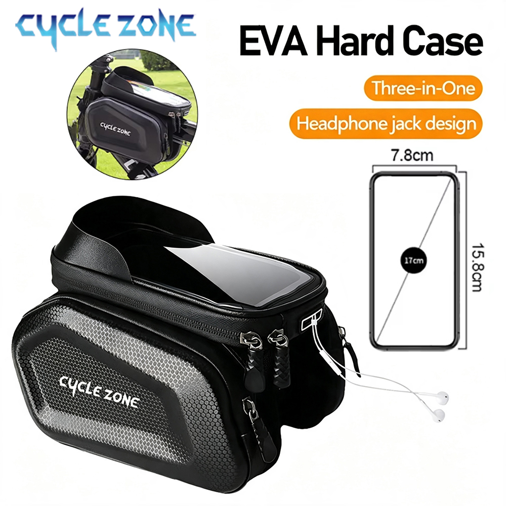 Cycling Commuter Backpack Waterproof - Bolsas para bicicleta con pantalla táctil,
