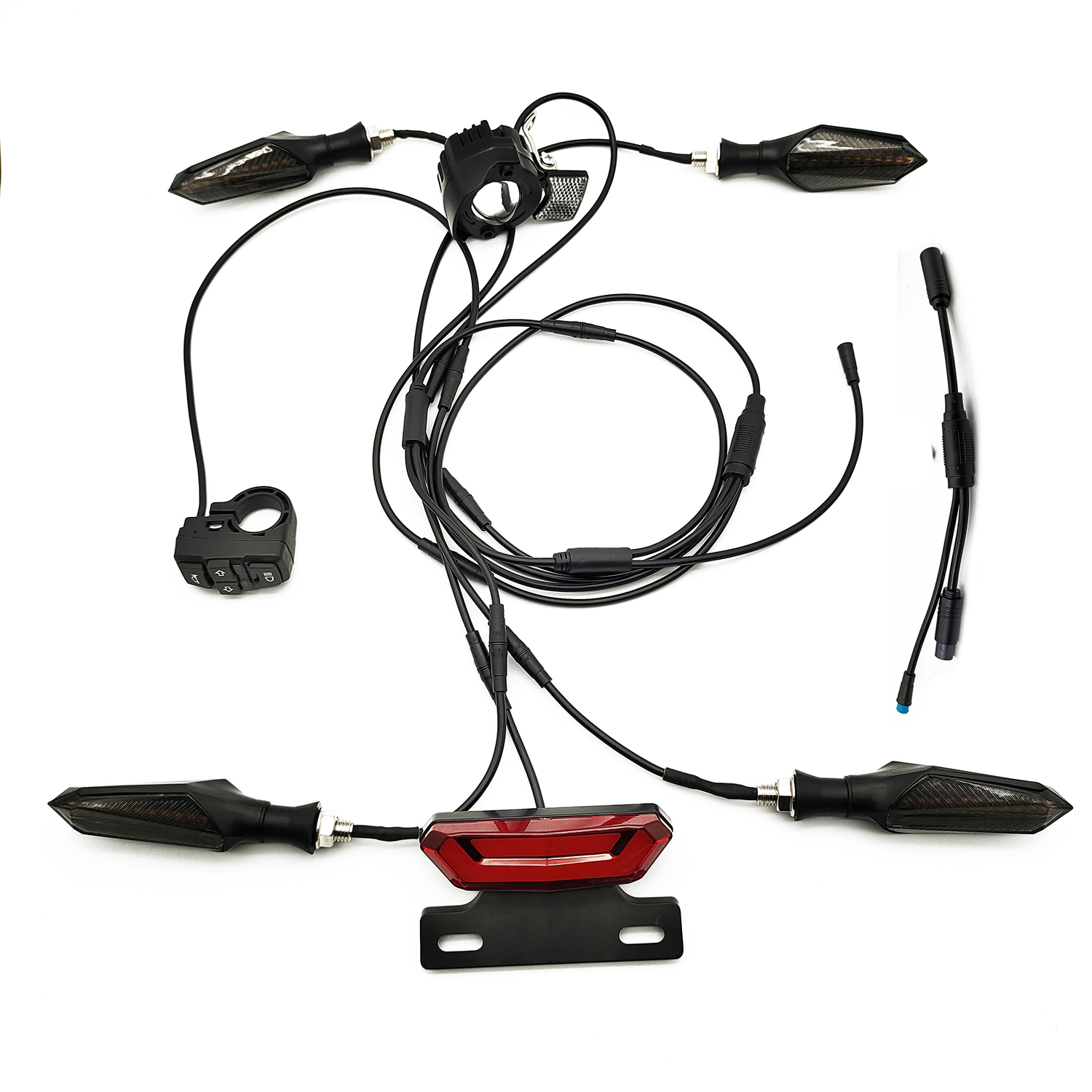 Bike Light Front Rear - Juego de luces de Cable impermeables