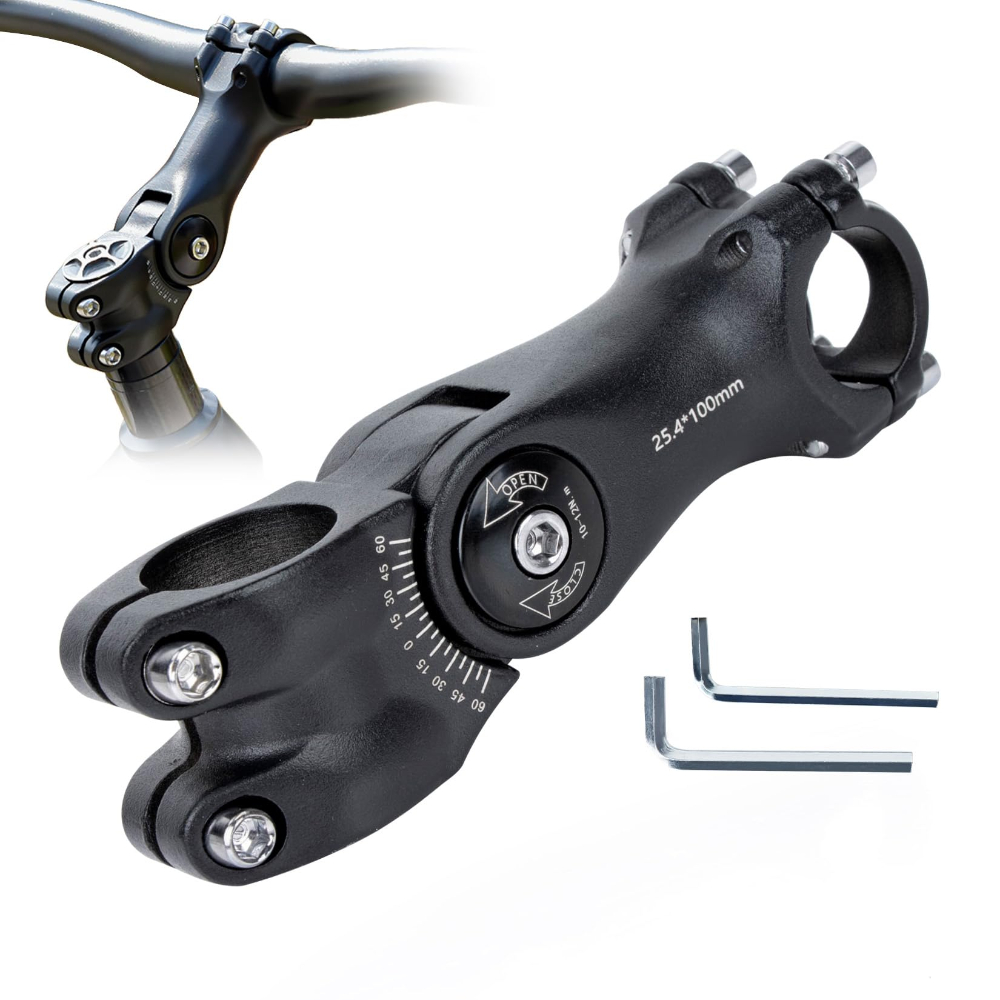 Cycling In City - Extensor de Manillar Ajustable de 100mm/120mm