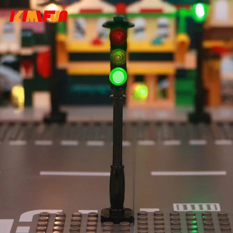Cycling In City - 1 Uds. LED MOC Street ciclo