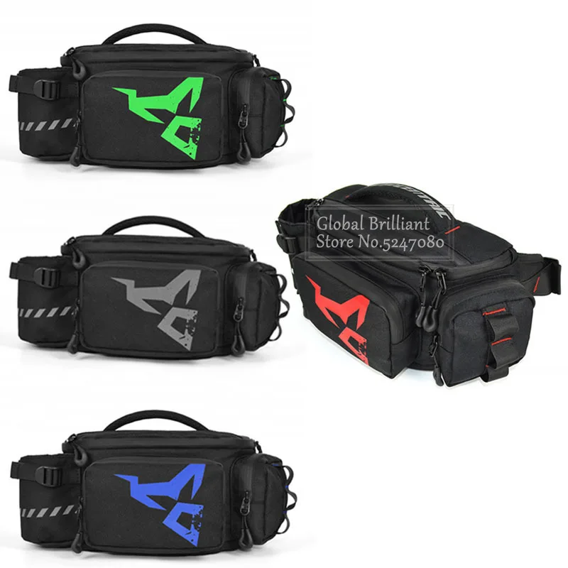 Cycling Commuter Backpack Waterproof - Bolsa impermeable para motocicleta, riñonera multifunción