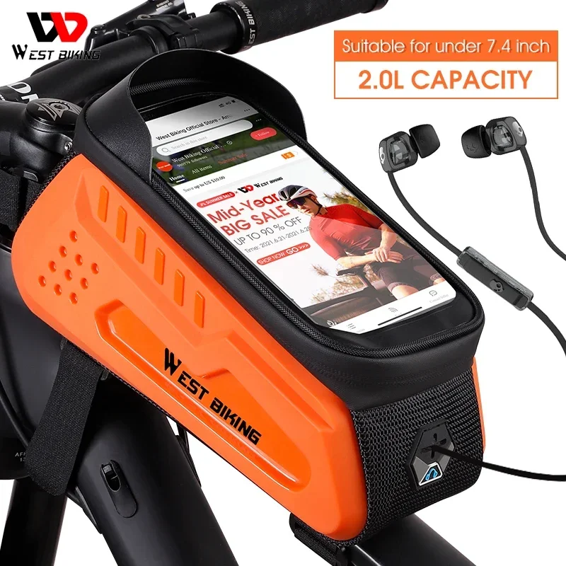 WEST BIKING-bolsa dura de TPU  - Cycling Commuter Backpack Waterproof reseña y precio