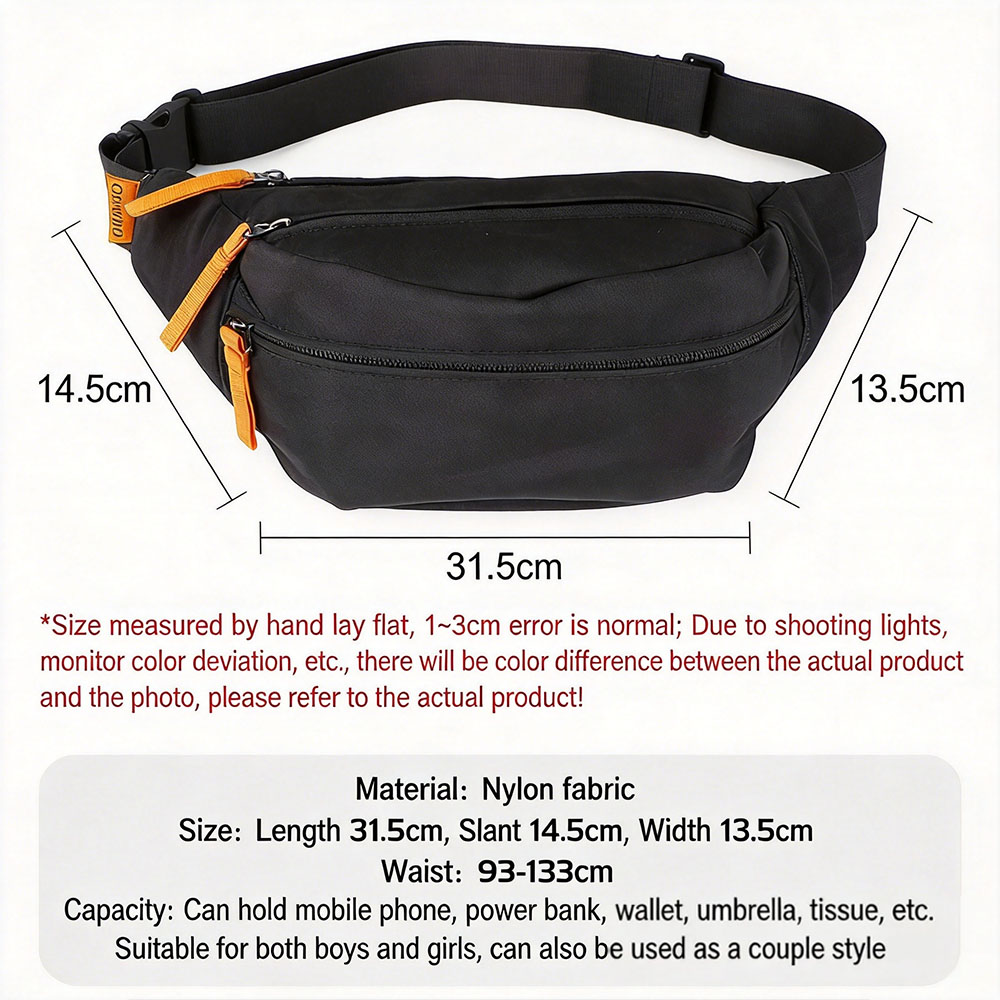 Riñonera Unisex con Logo para  - Waterproof Cycling Commute reseña y precio