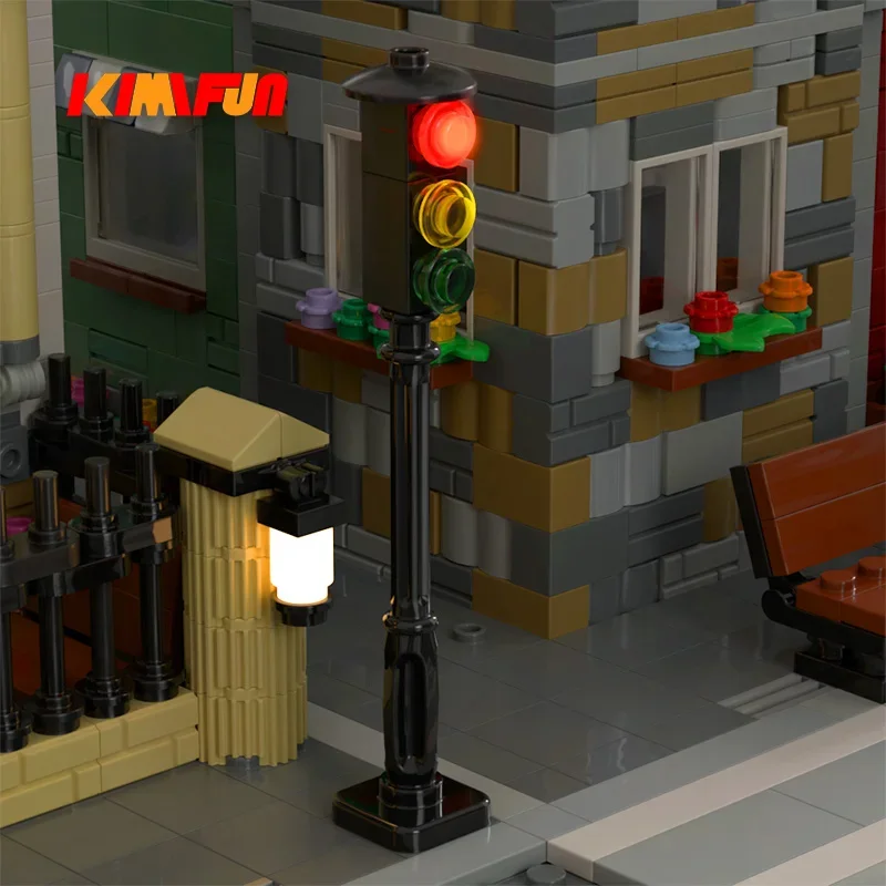 1 Uds. LED MOC Street ciclo au - Cycling In City reseña y precio