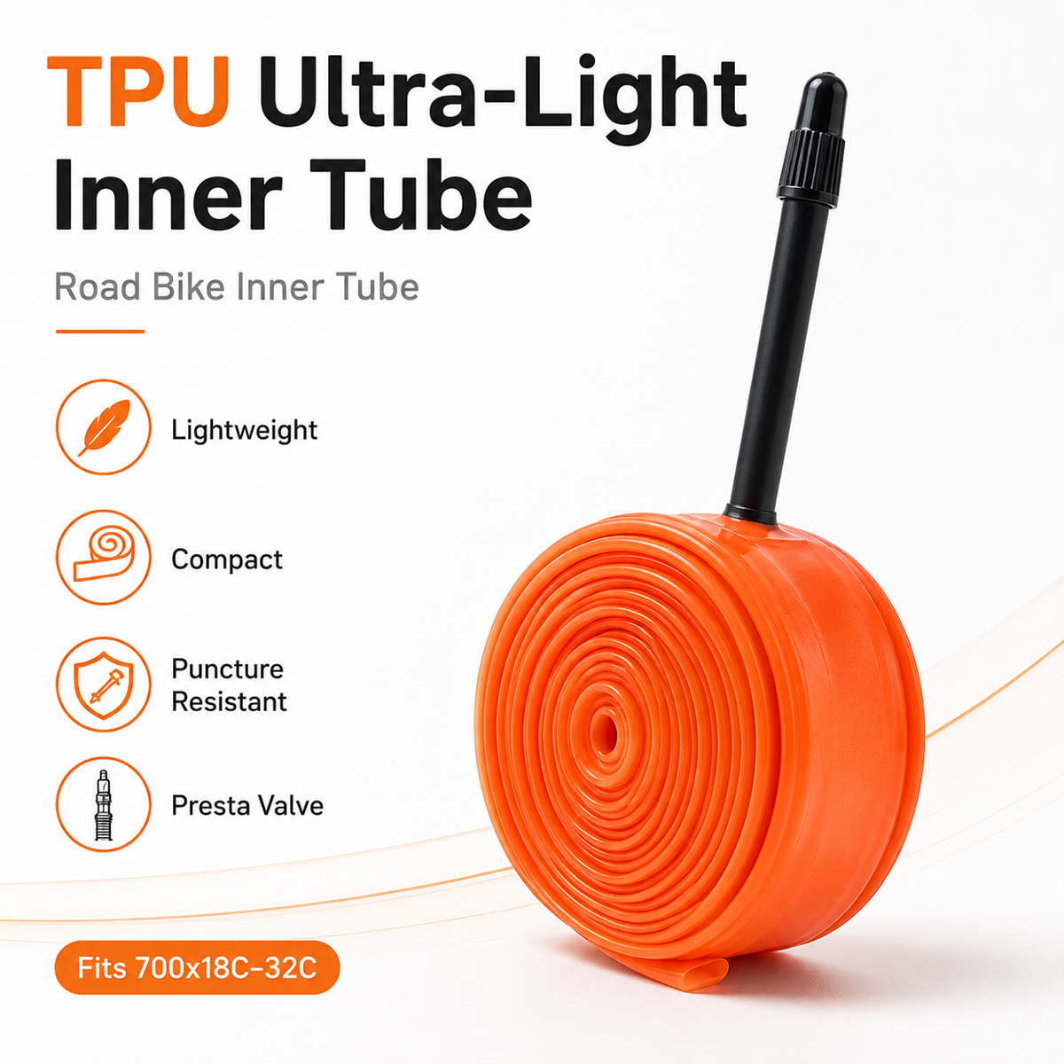 YONGRUN 700x18/23/25/28/30/32C - Inner Tube 700C reseña y precio
