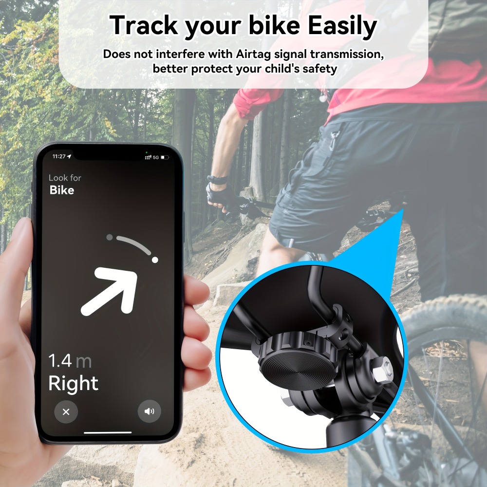 Soporte para Airtag en Bicicle - Commuting By Bike reseña y precio