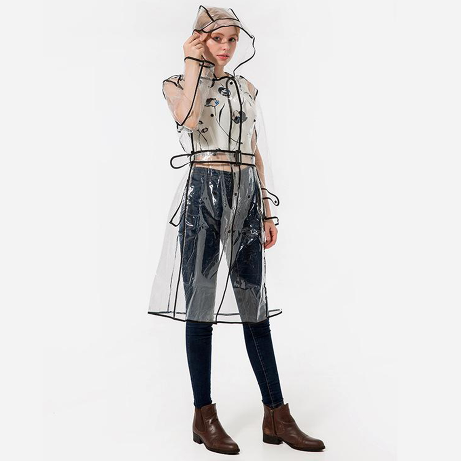 Capa de lluvia para bicicleta, - Cycling Rain Jacket Commute reseña y precio