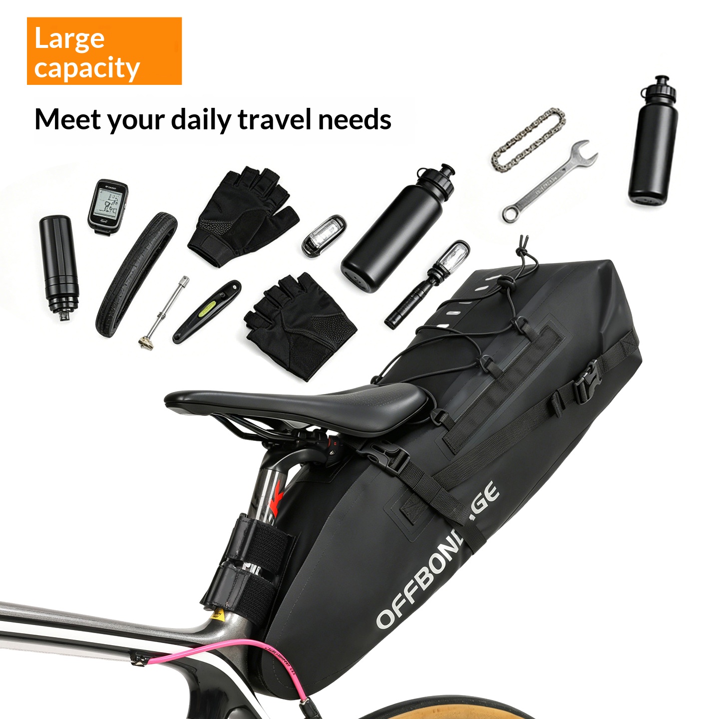 Bolsa trasera impermeable para - Cycling Commuter Backpack Waterproof reseña y precio